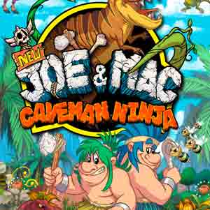 NEW Joe & Mac Caveman Ninja Cover