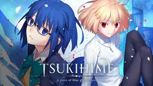 TSUKIHIME -A piece of blue glass moon- cover