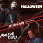 RetroRealms Double Feature Halloween and Ash vs Evil Dead cover